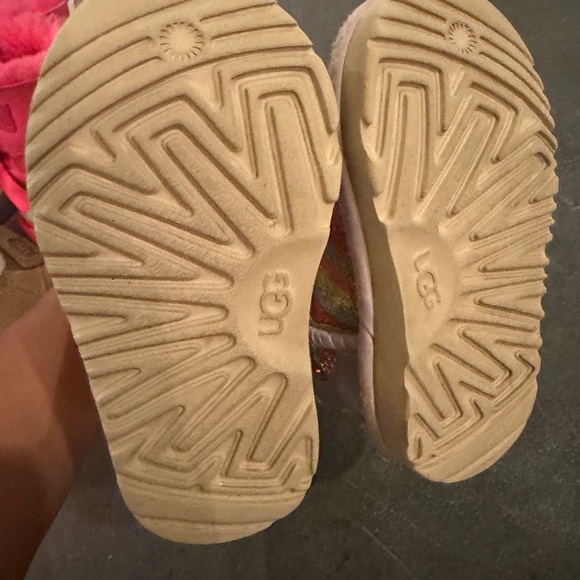 UGG Multicolor Sequin Kids Boots - Picture 4 of 5